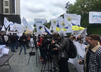 Українські аграрії по всій країні протестували проти запровадження квот на добрива