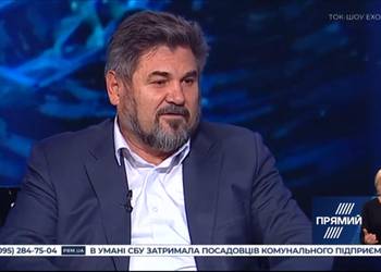 Геннадій Новіков в студії програми "Ехо України". Ефір від 3 жовтня